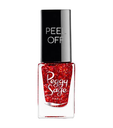 P.SAGE SMALTO*PEEL OFF 5155 RED GLITTER 5ML 105155