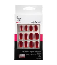 P.SAGE KIT 24UNGHIE FINTE IDYLLIC RED 150075