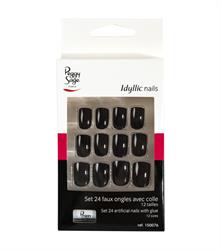 P.SAGE KIT 24UNGHIE FINTE IDYLLIC BLACK 150076