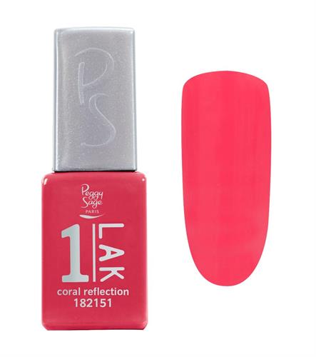 P.SAGE 1-LAK 3IN1 GEL POLISH 151 CORAL REFL.5ML 182151