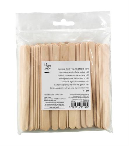 P.SAGE SPATOLA LEGNO VISO MONOUSO X50  601147