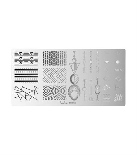 P.SAGE TAVOLA DI STAMPING NAIL ART GEOMETRIC 898275