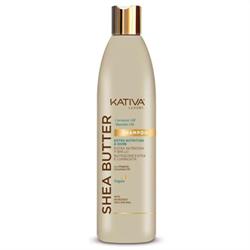 KATIVA SHEA BUTTER SHAMPOO 355 ML.EXTRA NUTRITION&SHINE