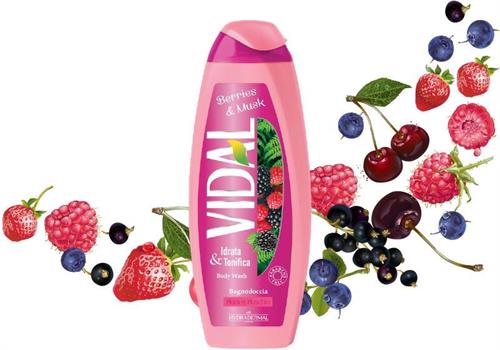 VIDAL BAGNOSCHIUMA mora & muschio 500ML.rinvigorente