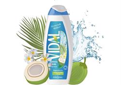 VIDAL BAGNOSCHIUMA coconut water 500ML.fresco cocco e monoi