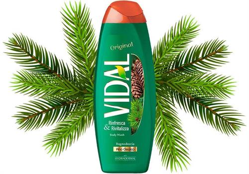 VIDAL BAGNOSCHIUMA pino original 500ML.rinfresca & rivitalizza